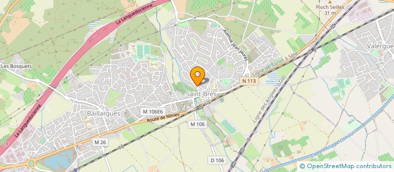 localisation de l'entreprise MADAME MARIE-CHRISTINE CUZIN  SAINT-BRES