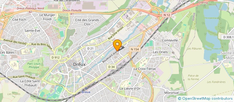 localisation de l'entreprise MADAME MARIE-CHRISTINE DAJON à DREUX
