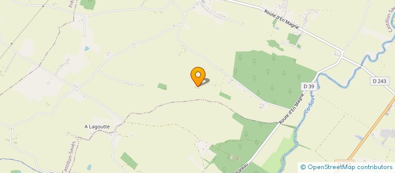 localisation de l'entreprise MADAME MARIE-CHRISTINE DAMIOT  CASTILLON-SAVES