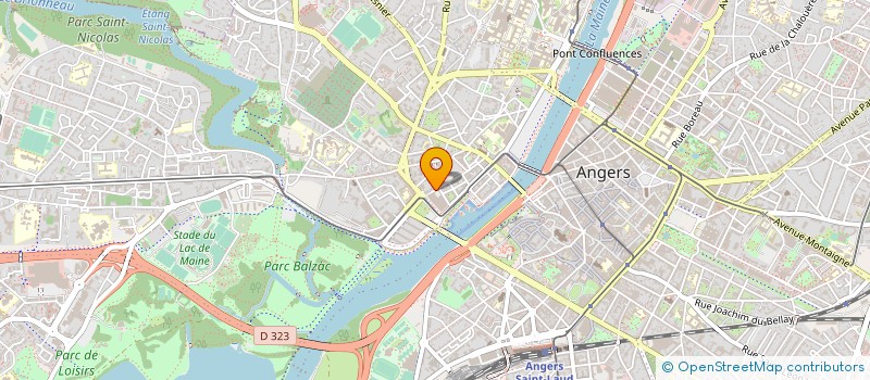 localisation de l'entreprise MADAME MARIE-CHRISTINE DEBEC  AVRILLE