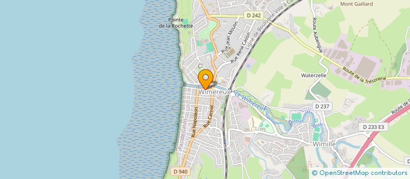 localisation de l'entreprise MADAME MARIE CHRISTINE DECROOCQ à WIMEREUX
