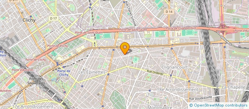 localisation de l'entreprise MADAME MARIE-CHRISTINE DEROUSSEN  PARIS