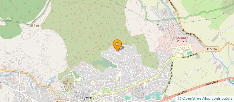 localisation de l'entreprise MADAME MARIE-CHRISTINE DESNOS  HYERES