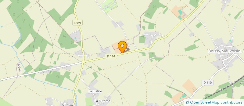 localisation de l'entreprise MADAME MARIE CHRISTINE DRAULT  BREVAL