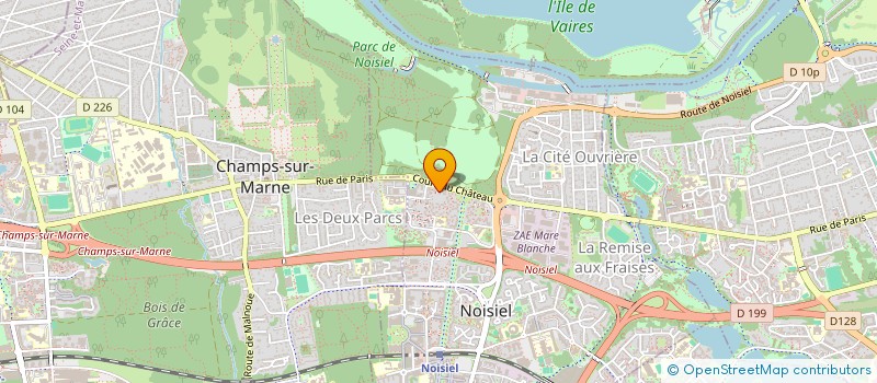 localisation de l'entreprise MADAME MARIE-CHRISTINE DROUILLON  NOISIEL