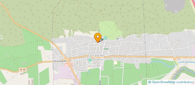 localisation de l'entreprise MADAME MARIE-CHRISTINE DUBOIS  LA FARE-LES-OLIVIERS