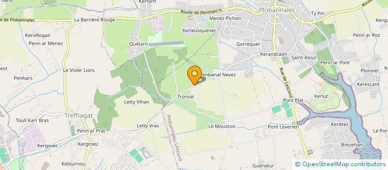 localisation de l'entreprise MADAME MARIE-CHRISTINE DURAND  PLOBANNALEC LESCONIL