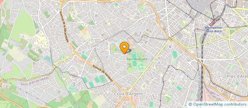 localisation de l'entreprise MADAME MARIE-CHRISTINE DURAND à MONTPELLIER