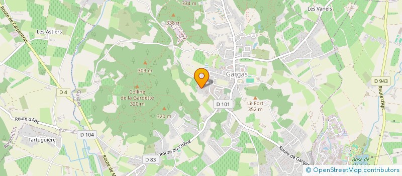 localisation de l'entreprise MADAME MARIE-CHRISTINE ESCHENBRENNER  GARGAS