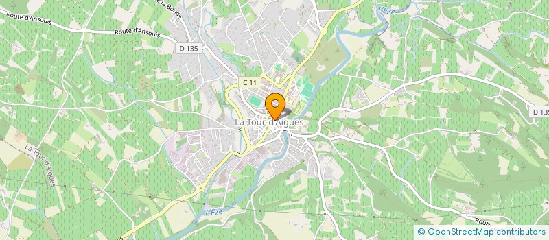 localisation de l'entreprise MADAME MARIE-CHRISTINE EYMOND  LA BASTIDE-DES-JOURDANS