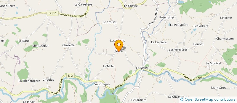 localisation de l'entreprise MADAME MARIE-CHRISTINE FAHY  LARAJASSE