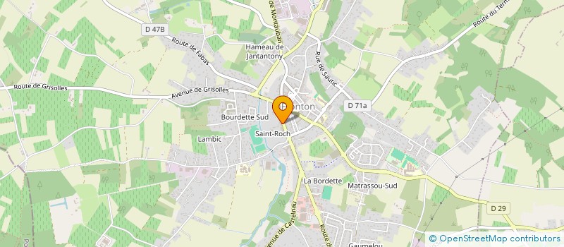 localisation de l'entreprise MADAME MARIE-CHRISTINE FARTO  FRONTON