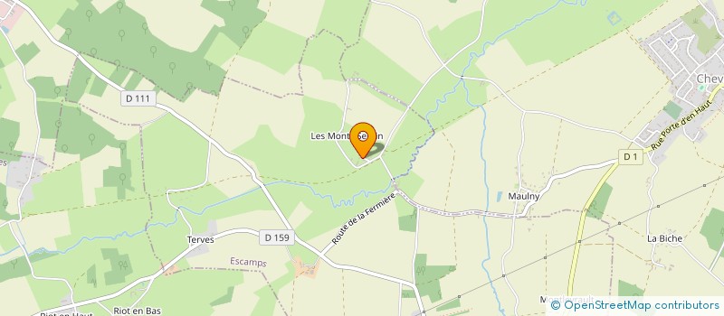 localisation de l'entreprise MADAME MARIE-CHRISTINE FAURE  ESCAMPS