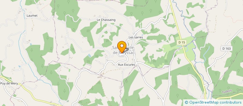 localisation de l'entreprise MADAME MARIE-CHRISTINE FEIX  BRANCEILLES