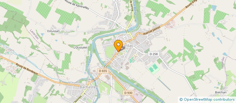 localisation de l'entreprise MADAME MARIE-CHRISTINE FIGUES  LAVARDAC