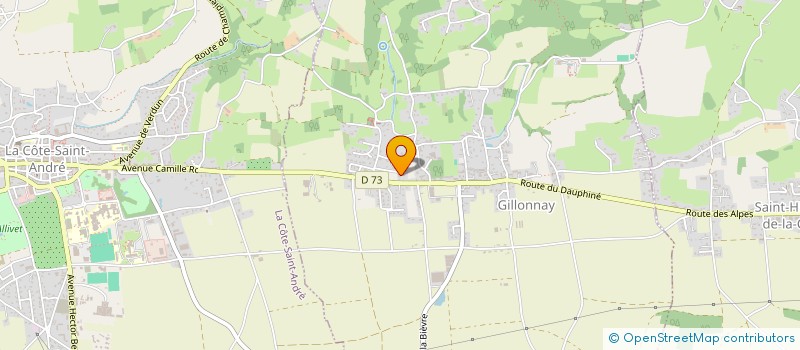 localisation de l'entreprise MADAME MARIE CHRISTINE FILLON  GILLONNAY