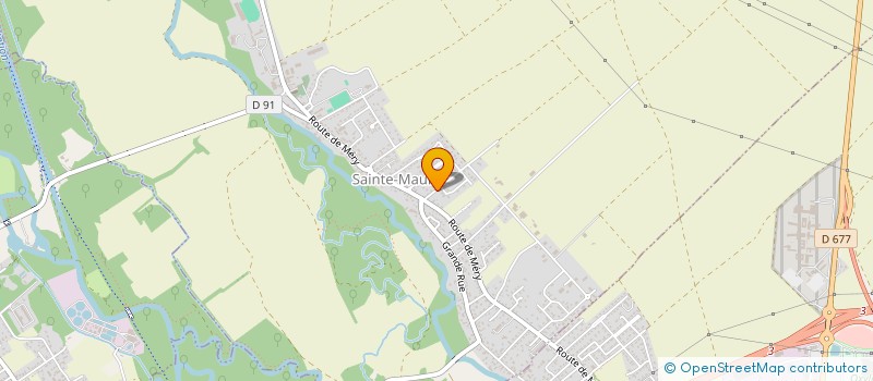 localisation de l'entreprise MADAME MARIE-CHRISTINE FOSTUR  SAINTE-MAURE