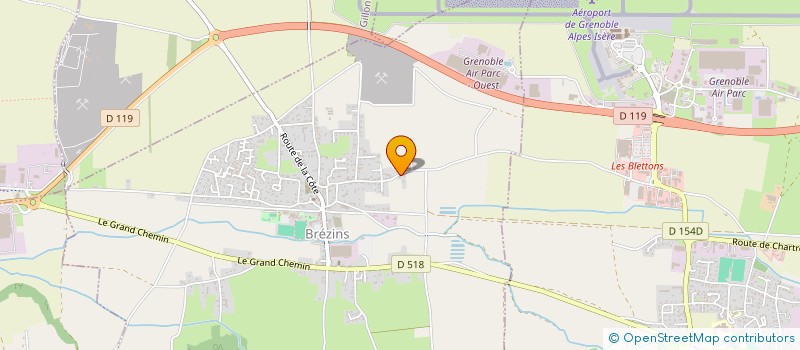 localisation de l'entreprise MADAME MARIE-CHRISTINE FUGA  BREZINS