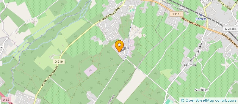 localisation de l'entreprise MADAME MARIE-CHRISTINE GAILLAUD  CASTRES-GIRONDE