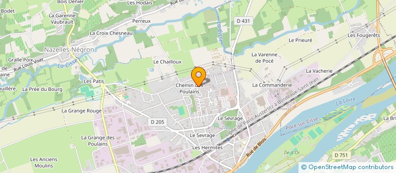 localisation de l'entreprise MADAME MARIE-CHRISTINE GASNIER à NAZELLES-NEGRON