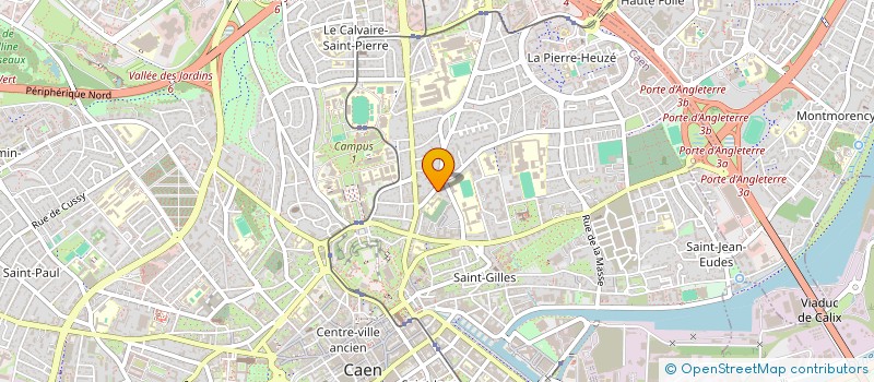 localisation de l'entreprise MADAME MARIE-CHRISTINE GAUDIN à CAEN