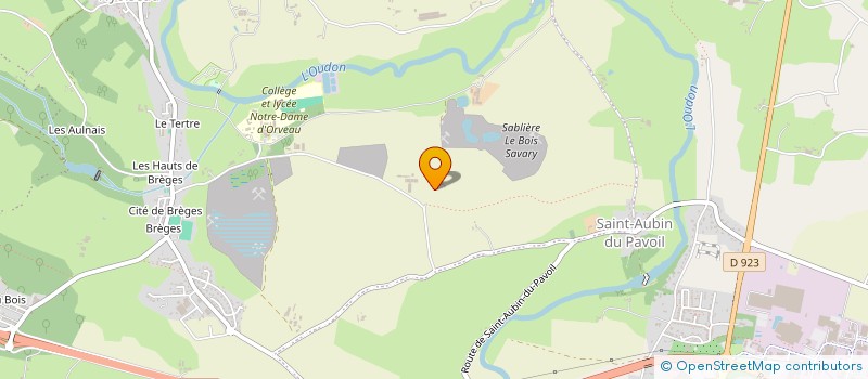 localisation de l'entreprise MADAME MARIE-CHRISTINE GAZON  SEGRE-EN-ANJOU BLEU