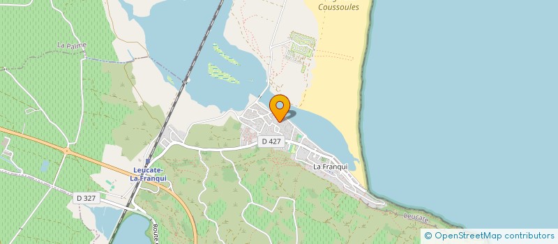 localisation de l'entreprise MADAME MARIE-CHRISTINE GERALDES  LEUCATE