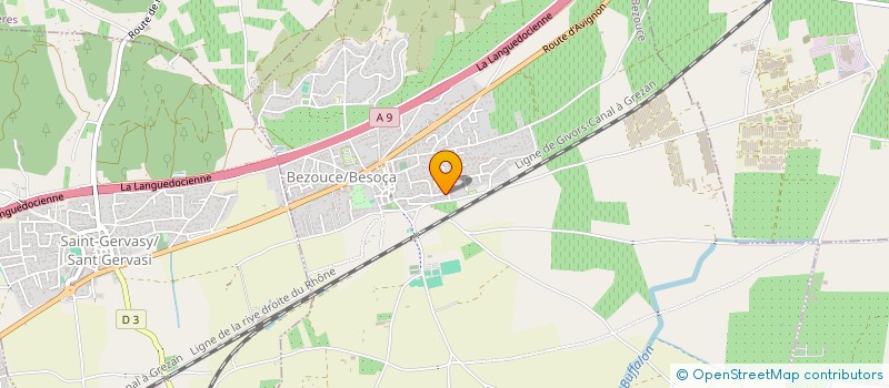 localisation de l'entreprise MADAME MARIE-CHRISTINE GIRARDEAU  BEZOUCE