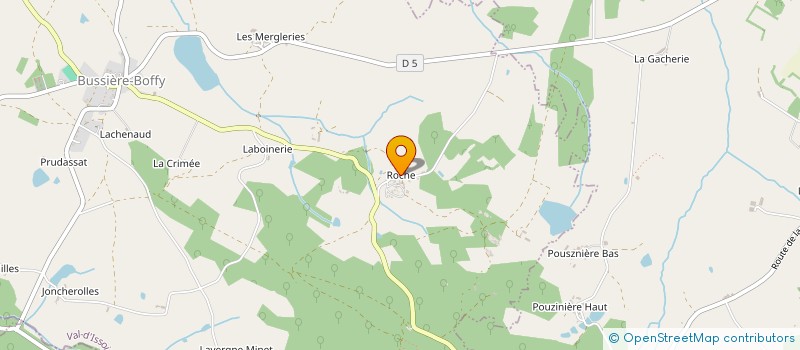 localisation de l'entreprise MADAME MARIE-CHRISTINE GODARD à VAL D'ISSOIRE