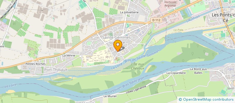 localisation de l'entreprise MADAME MARIE CHRISTINE GODARD à SAINTE-GEMMES-SUR-LOIRE