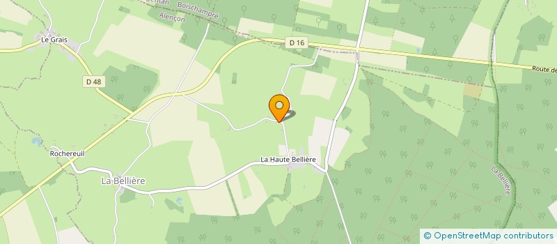 localisation de l'entreprise MADAME MARIE-CHRISTINE GODET à CHATEAU D ALMENECHES (LE)