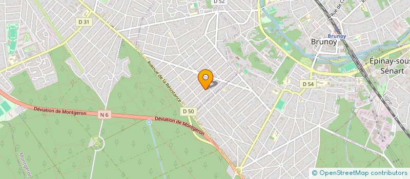 localisation de l'entreprise MADAME MARIE-CHRISTINE GREINER  YERRES