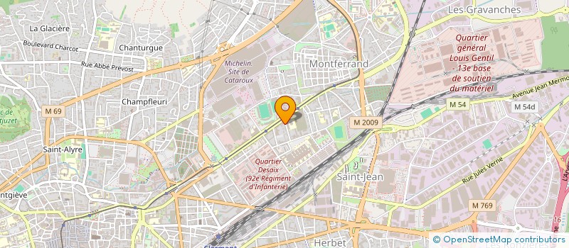 localisation de l'entreprise MADAME MARIE-CHRISTINE GRON  CLERMONT-FERRAND