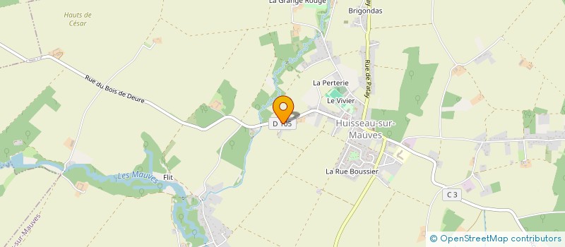 localisation de l'entreprise MADAME MARIE-CHRISTINE GUERIN à HUISSEAU-SUR-MAUVES