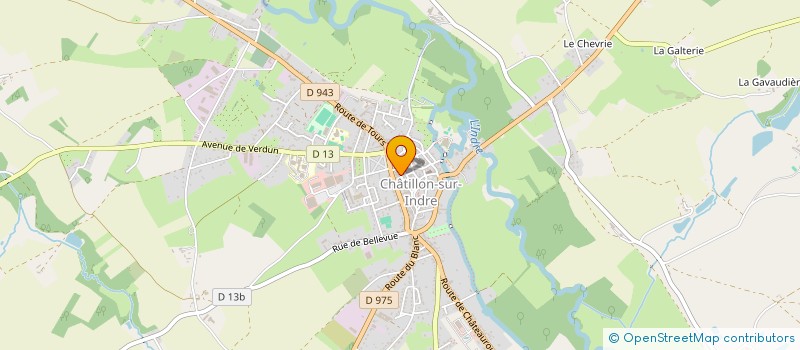 localisation de l'entreprise MADAME MARIE CHRISTINE GUILLEUX à CHATILLON-SUR-INDRE