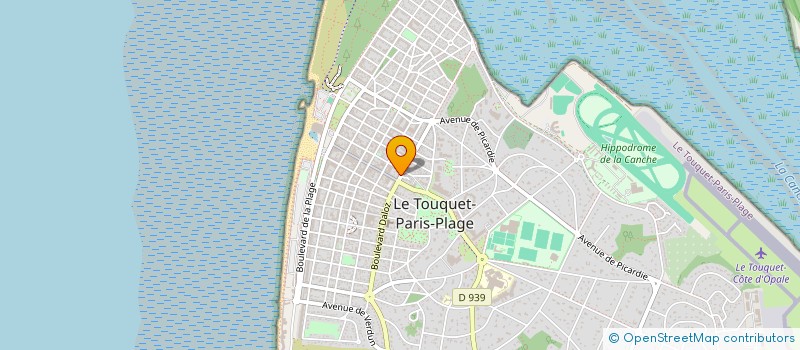 localisation de l'entreprise MADAME MARIE-CHRISTINE GUILLUY à LE TOUQUET-PARIS-PLAGE