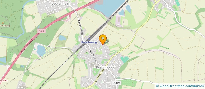 localisation de l'entreprise MADAME MARIE-CHRISTINE HANTZSCHE  RSCHWOOG