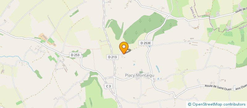 localisation de l'entreprise MADAME MARIE-CHRISTINE HARIVEL  SAINT-AMAND-VILLAGES