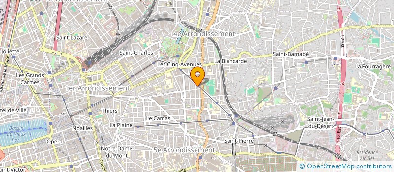 localisation de l'entreprise MADAME MARIE-CHRISTINE JABOUR à MARSEILLE 4EME