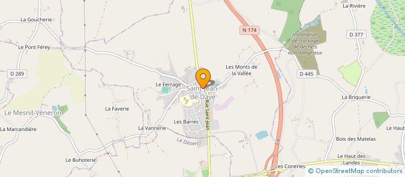 localisation de l'entreprise MADAME MARIE-CHRISTINE JEANNE  SAINT-FROMOND