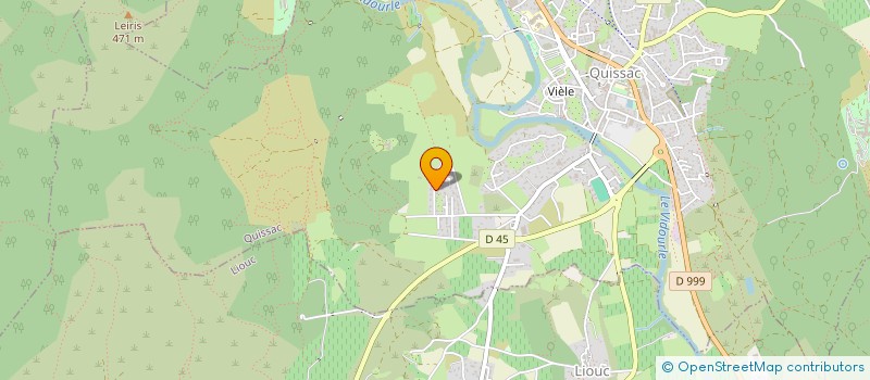 localisation de l'entreprise MADAME MARIE-CHRISTINE LACARRIERE  QUISSAC