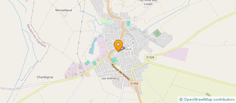 localisation de l'entreprise MADAME MARIE CHRISTINE LACOSTE à LEVROUX