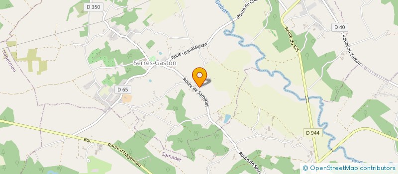 localisation de l'entreprise MADAME MARIE CHRISTINE LAFARGUE  SERRES-GASTON