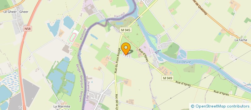 localisation de l'entreprise MADAME MARIE-CHRISTINE LALLEMAND  FRELINGHIEN