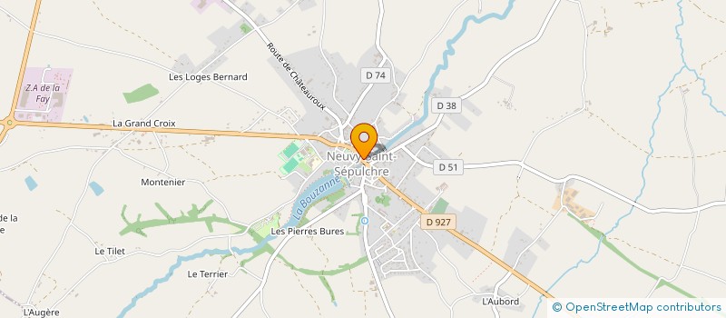 localisation de l'entreprise MADAME MARIE-CHRISTINE LE MASLE à NEUVY-SAINT-SEPULCHRE