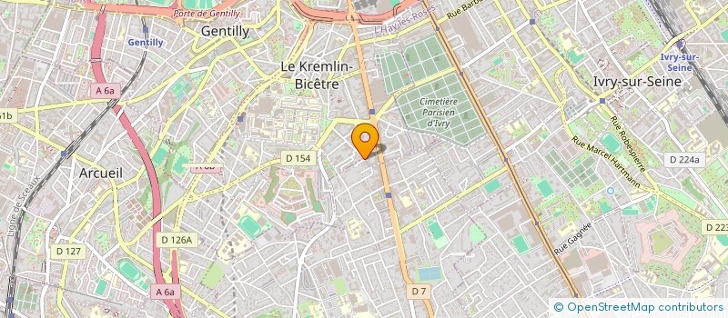 localisation de l'entreprise MADAME MARIE-CHRISTINE LEMOINE à LE KREMLIN-BICETRE