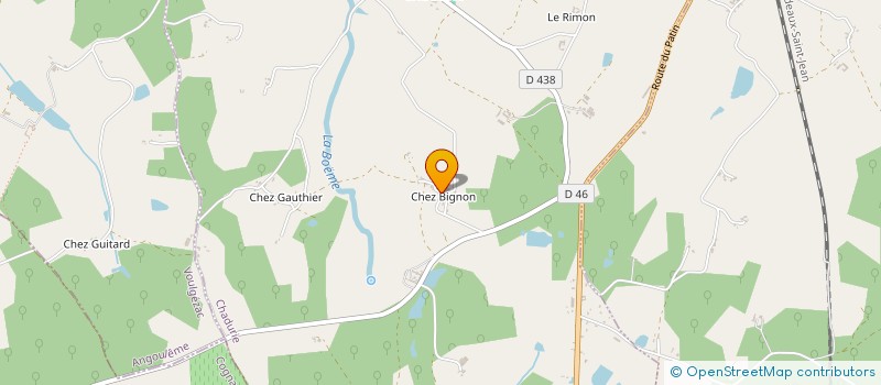 localisation de l'entreprise MADAME MARIE-CHRISTINE LEPERT à CHADURIE