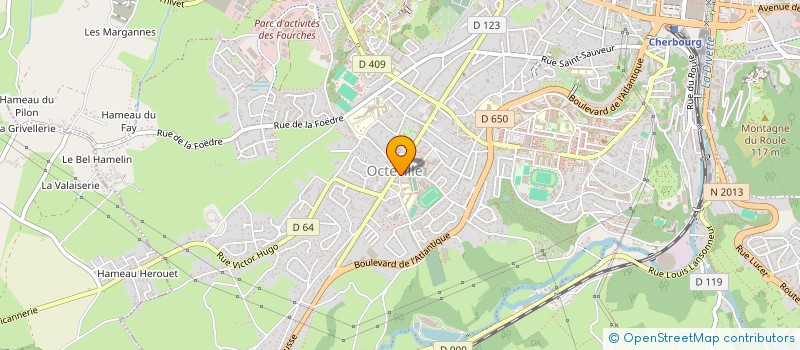 localisation de l'entreprise MADAME MARIE-CHRISTINE LETESSIER à CHERBOURG-EN-COTENTIN