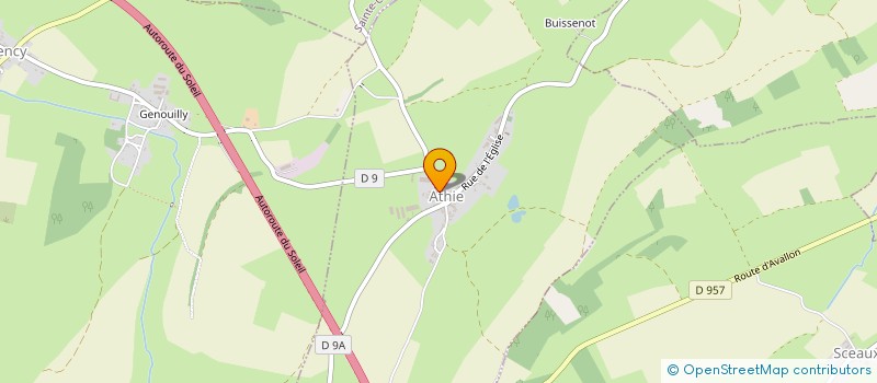 localisation de l'entreprise MADAME MARIE CHRISTINE LOGAR  ATHIE