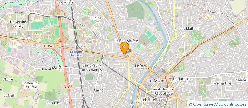 localisation de l'entreprise MADAME MARIE CHRISTINE LOISEAU à LE MANS